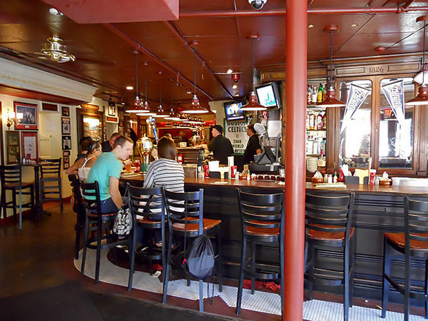 inside Boston's Union Oyster House
