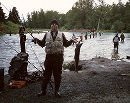 Alaskan Salmon run